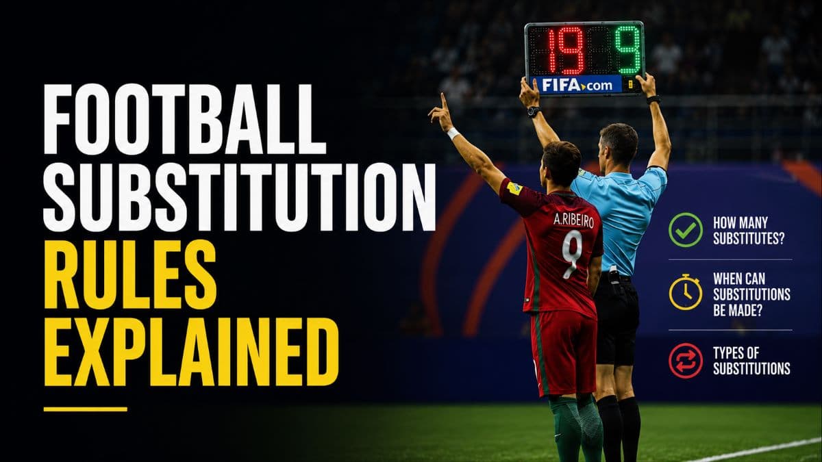 A fourth official holding up the electronic board during a substitution